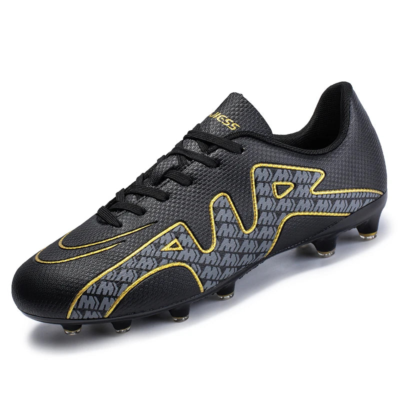 Men's football shoes youth training student foot boots sports soccer shoes-Finds Fit