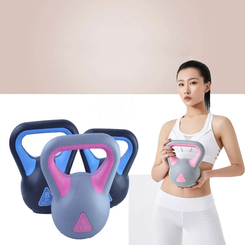 Home Gym Fitness Kettle Bell Woman Bench Press Squat Training Competition Kettlebell-Finds Fit