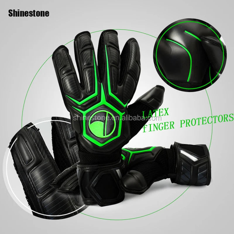 Football Gloves Neon Print-Finds Fit