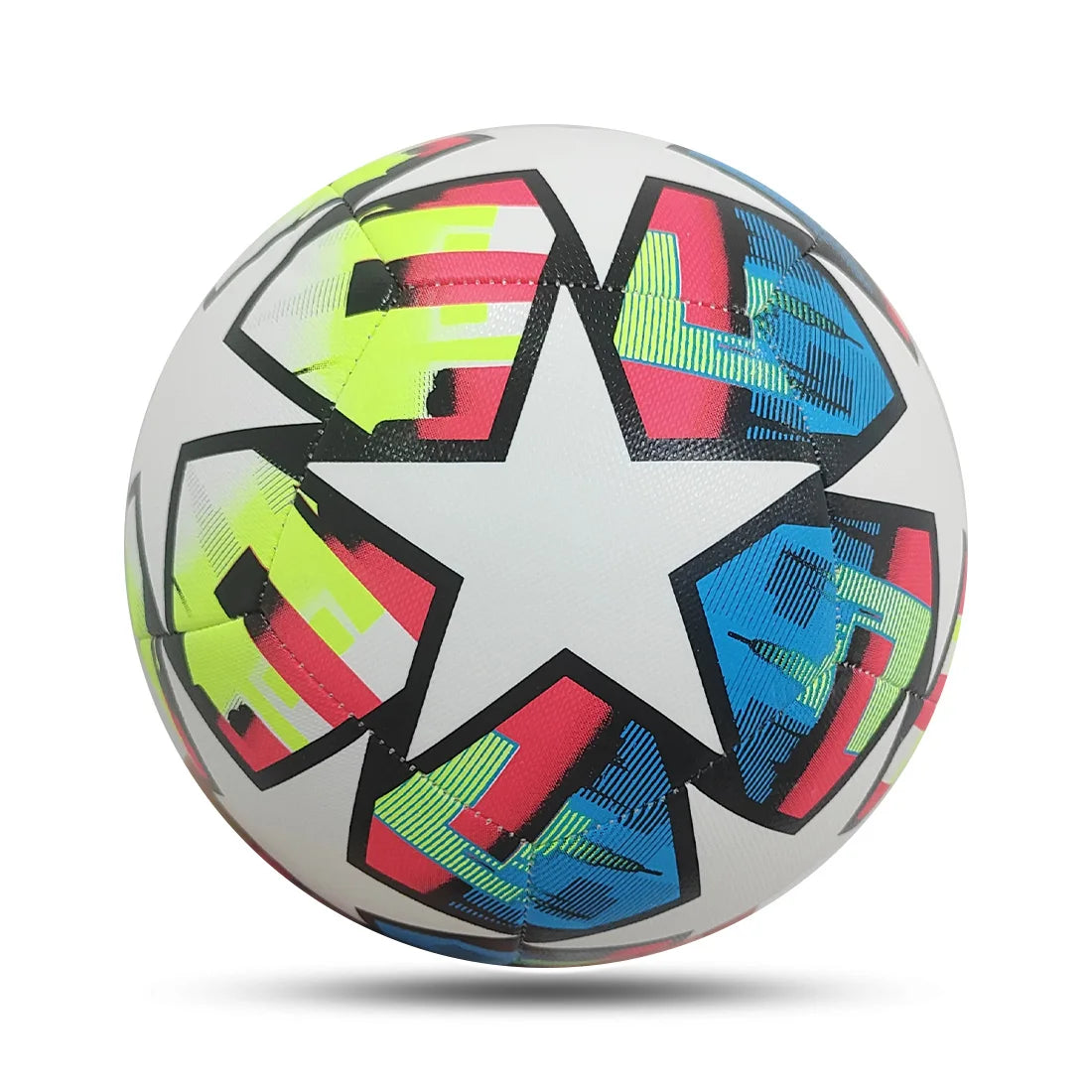 Star Designed Multi Colored Football-Finds Fit