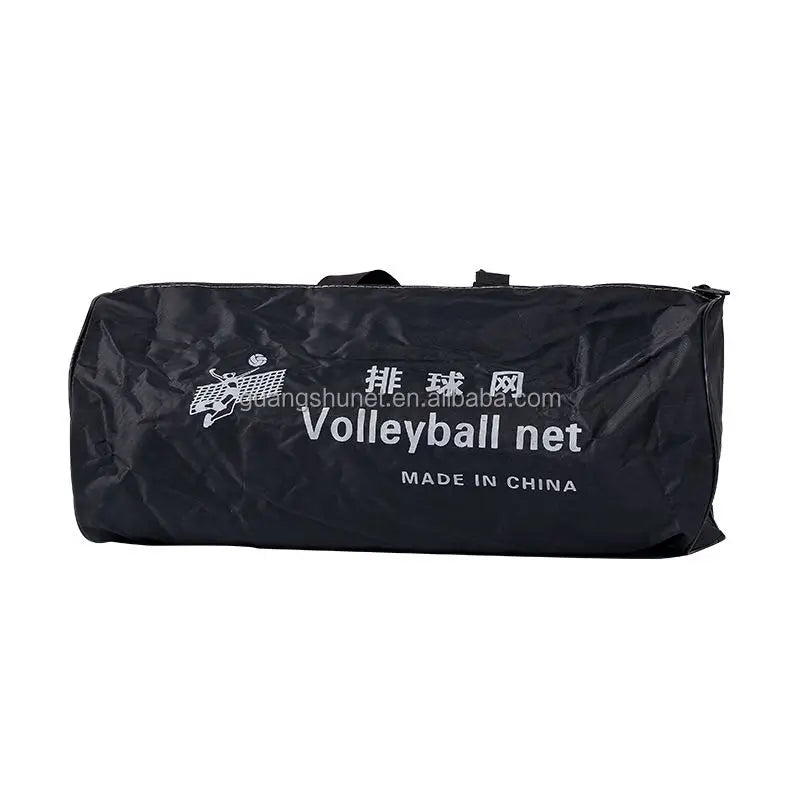 Portable volleyball net system with a stand-Finds Fit