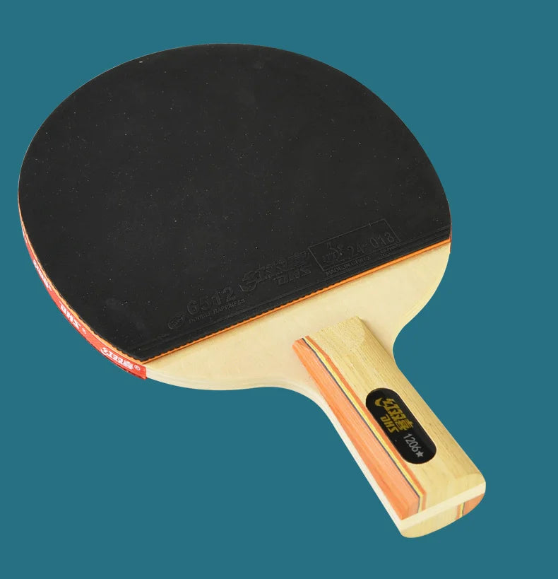 Table tennis racket wood handle table tennis racket set-Finds Fit