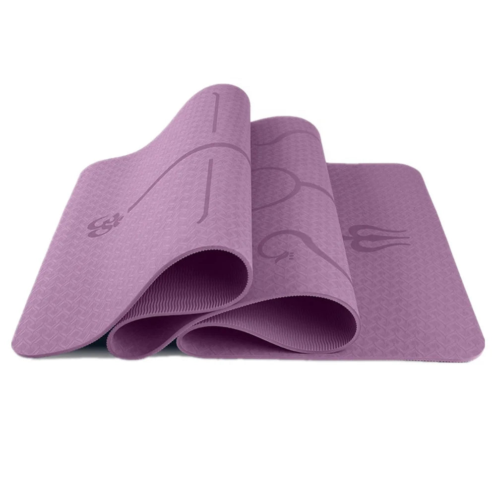 TPE Eco Friendly Yoga Mat-Finds Fit