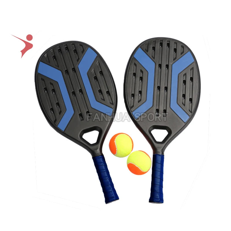 Beach tennis racket Paddle Ball Set with 2 racket 2 beach tennis ball set-Finds Fit