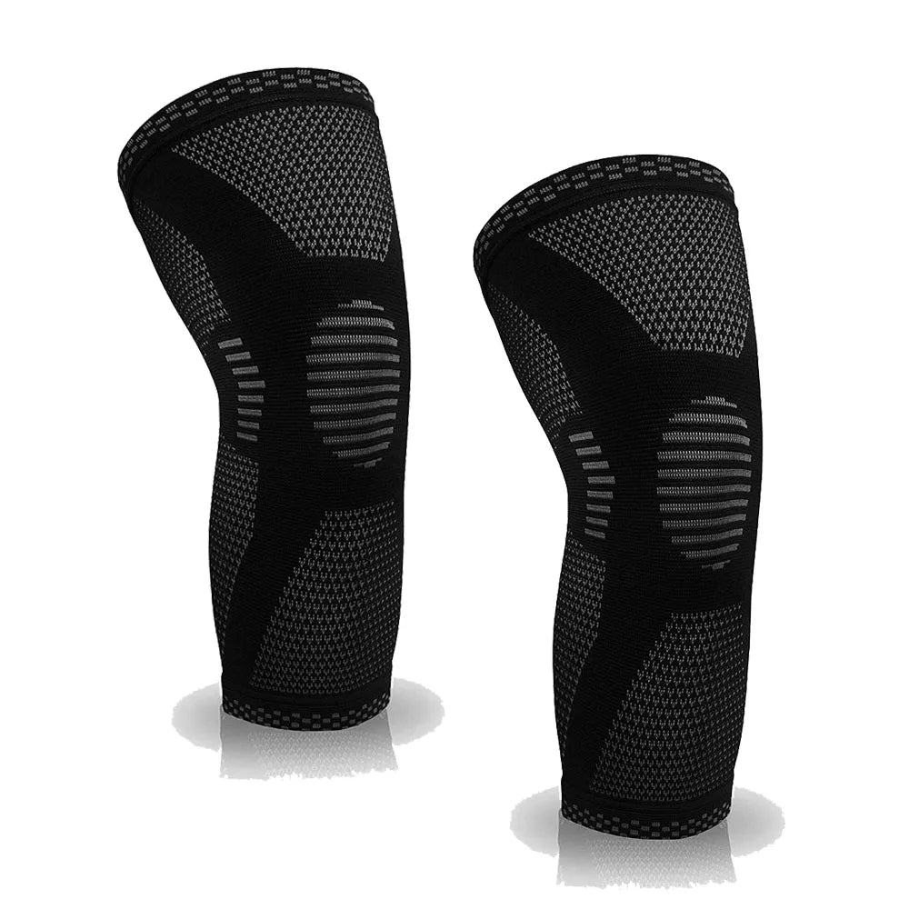 Elastic Knee Pad Sports Fitness Kneepad Gym Gear Patella Running Basketball Volleyball Tennis Knee Brace Support 1PC-Finds Fit