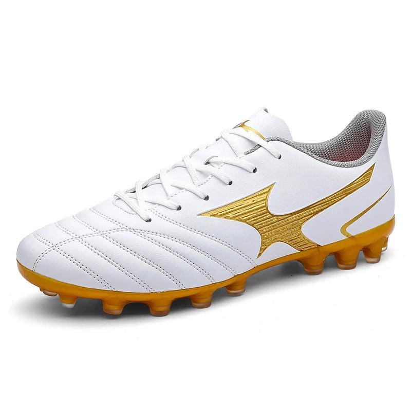 Golden Football Shoes-Finds Fit