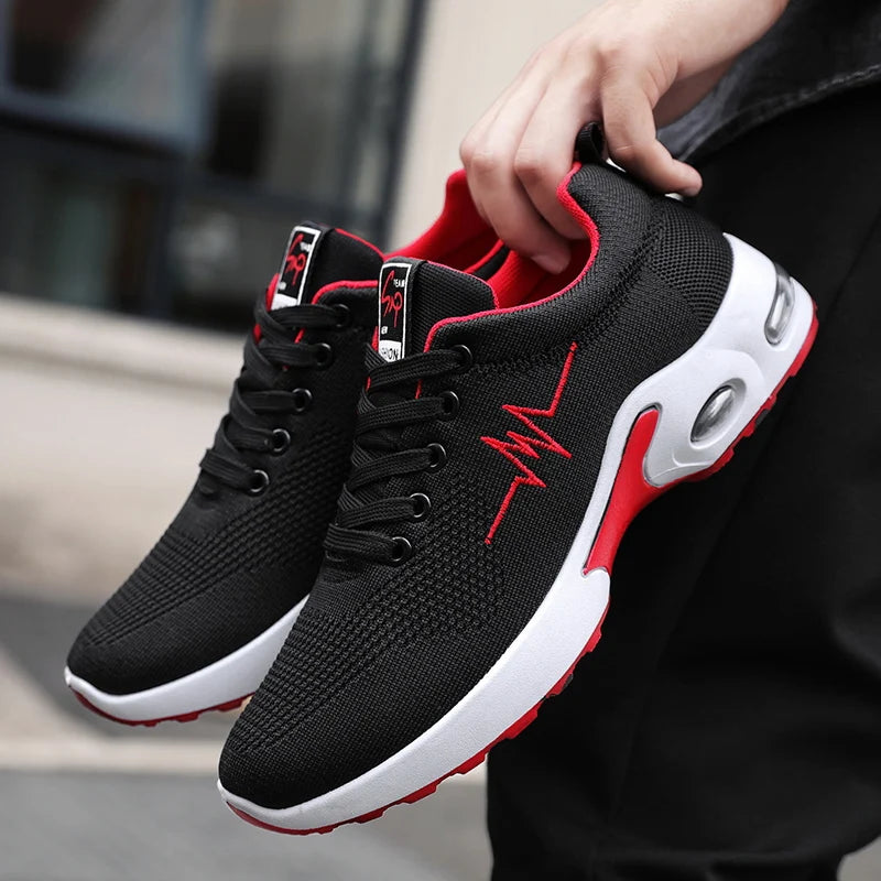 Tennis sneakers for men's shoes casual basketball shoes Men Mesh Shoes-Finds Fit