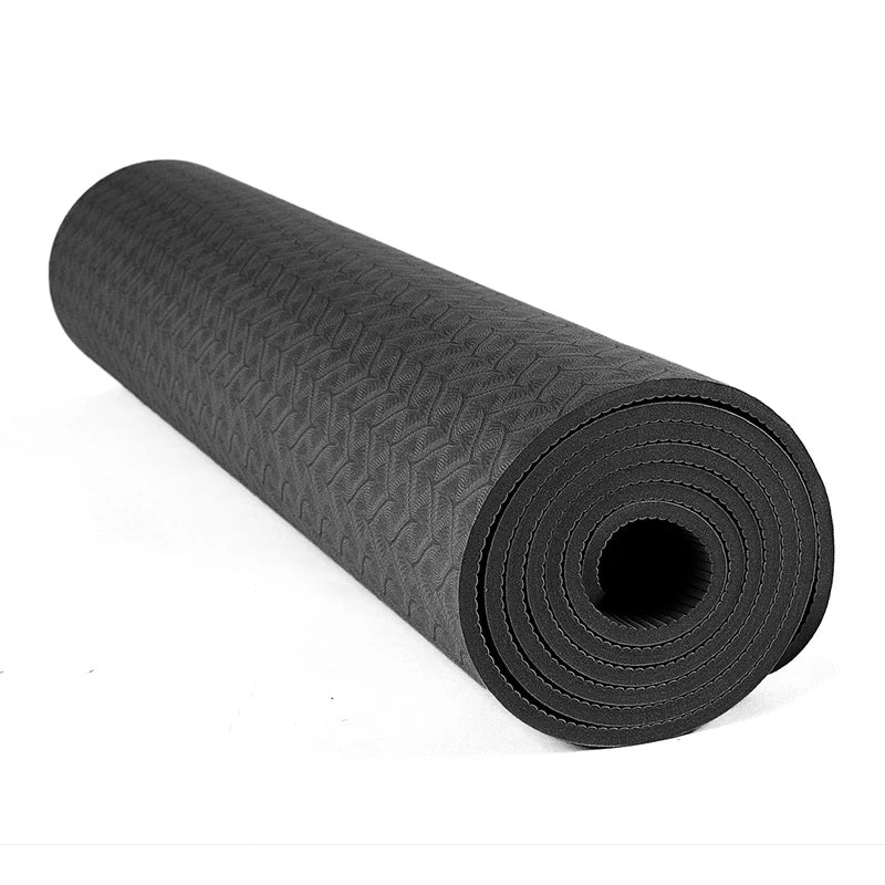 Gym Exercise Workout Sports Non Slip Custom Eco Friendly Fitness Branded 6mm Durable Instructional Yoga Mat-Finds Fit