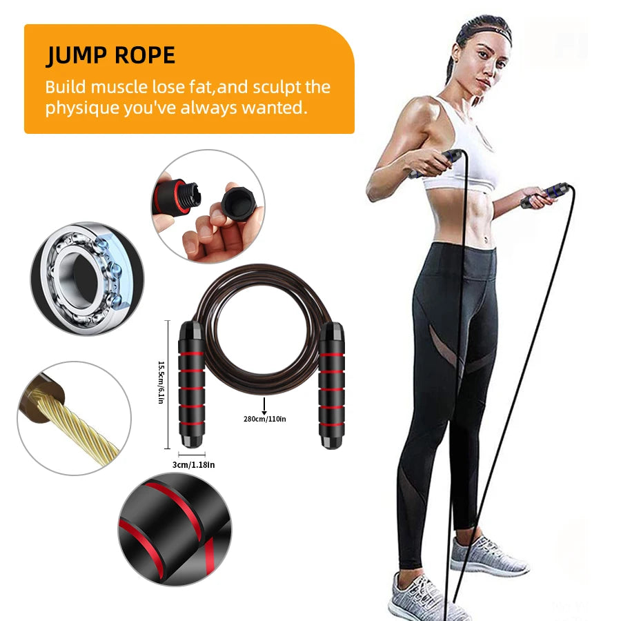 Ab Roller Wheel 13-in-1 Kit Core Strength Training Ab Machine with Resistance Band Knee Pad Accessories-Finds Fit