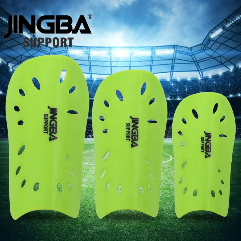 JINGBA Soccer Shin Guards for Men Women Kids Football Protection Lightweight Breathable Protective shin pads-Finds Fit