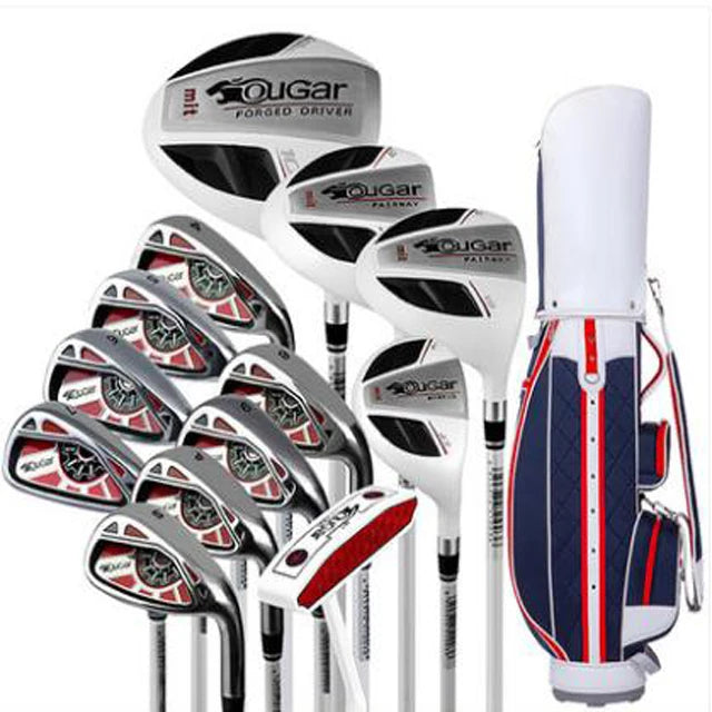 Golf clubs full set golf men's sets for beginners 3 pcs wood +1pc putter +1pc Hybrid + 8pcs Irons +1pcs+ stand bag in one set-Finds Fit