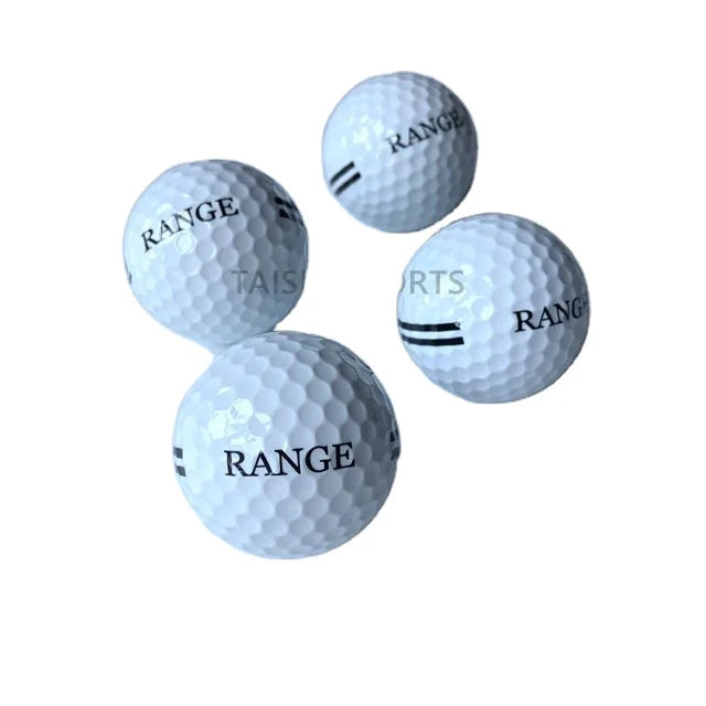 Personalized 2 pieces golf driving range balls white practice ball-Finds Fit