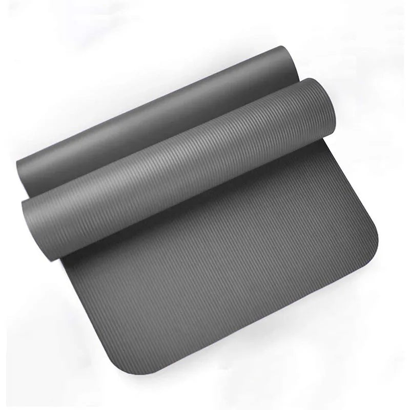 Yoga Mat 15mm Thick Non Slip Anti-Tear Fitness Mat for Hot Yoga, Pilates and Stretching Home Gym Workout-Finds Fit