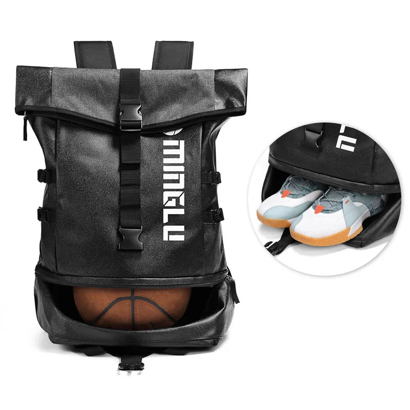 School Sports Equipment Bag Volleyball Basketball Football Soccer Backpack-Finds Fit