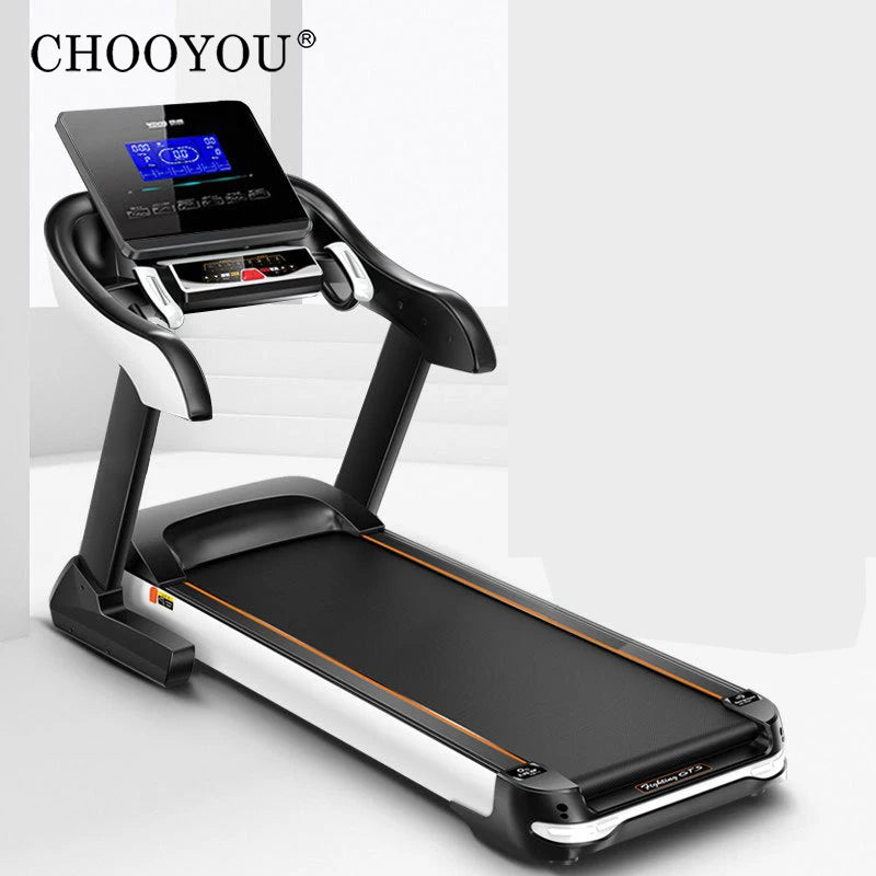 CHOOYOU Indoor fitness treadmill collapsible running exercise Gym domestic blue tooth app running machine-Finds Fit