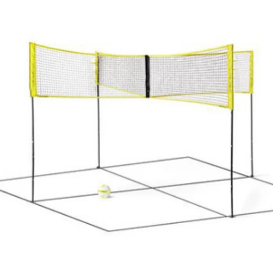 Volleyball four square net accessories included four square volleyball net indoor volleyball four net-Finds Fit