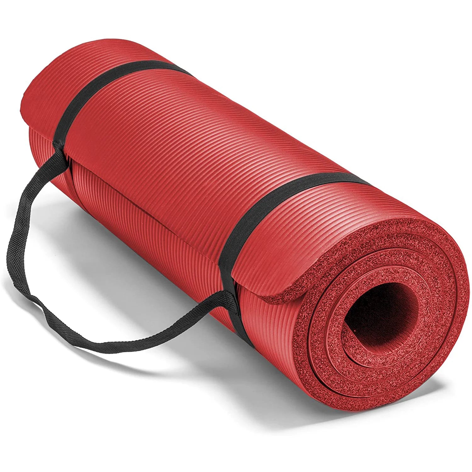 Monochrome Dance fitness Nonslip multifunction Net bag strap yoga mat-Finds Fit