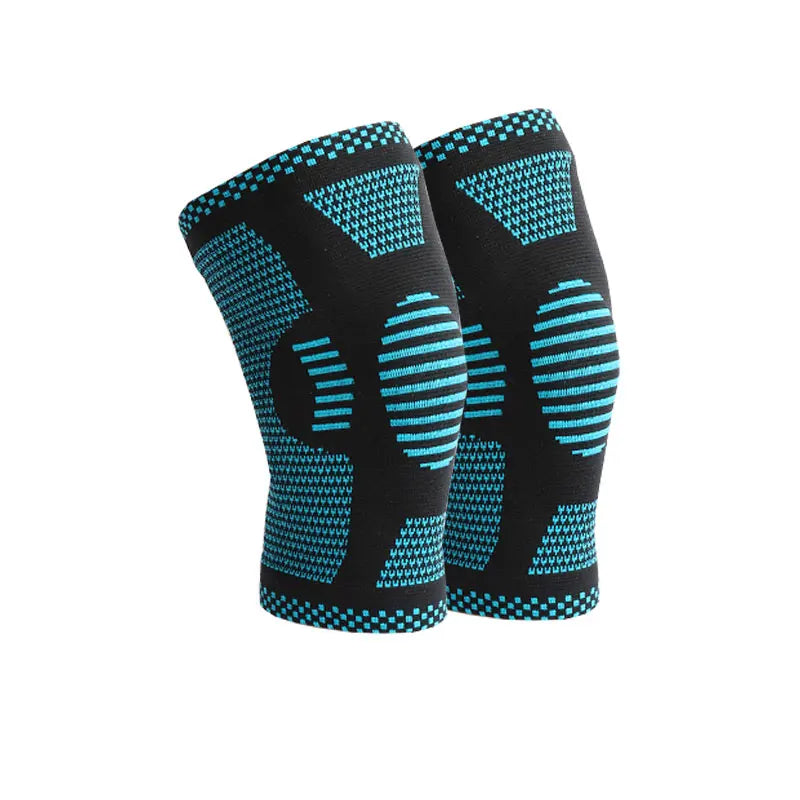 Aoliao Spring Copper Knee Brace With Color Box/OPC PE Bag Knee Sleeves Compression Elastic Knee Pads For Sports-Finds Fit