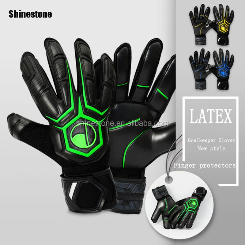 Football Gloves Neon Print-Finds Fit