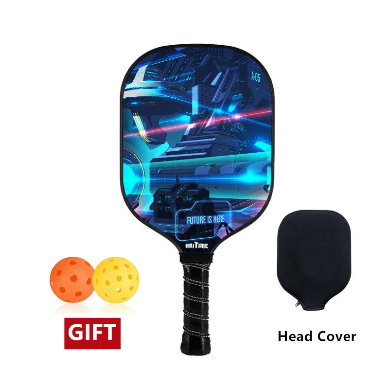 USAPA Approved Carbon Fiber Honeycomb Core Ultra Cushion Grip Pickleball Paddle Men-Finds Fit