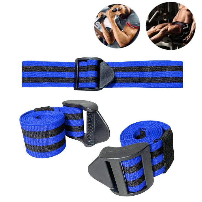 Exercise Arm Leg Workout Training Band Weight lifting Blood Restriction Occlusion Band-Finds Fit