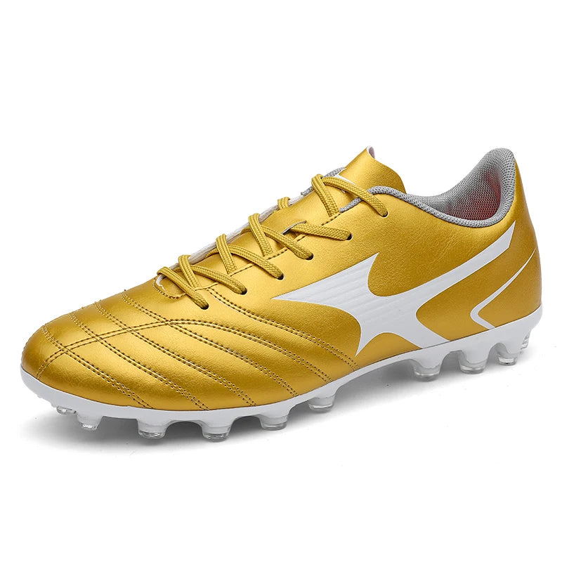 Golden Football Shoes-Finds Fit