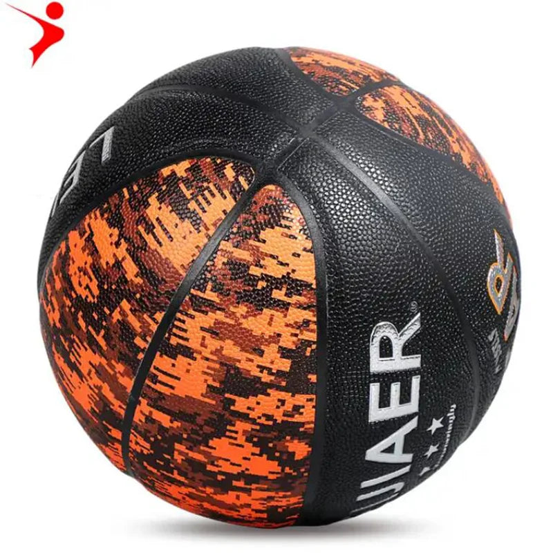 LEIJIAER 771u PU camo basketball professional Game Basketball Street Official Outdoor/indoor No. 7 and 5 standard Basketball-Finds Fit