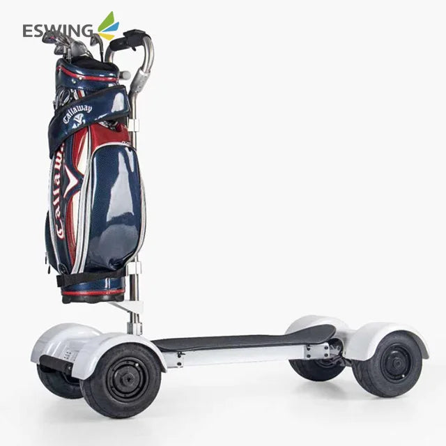 ESWING Electric Golf Push Cart 10 Inch Golf buggy Trolley 60V golf skateboard-Finds Fit