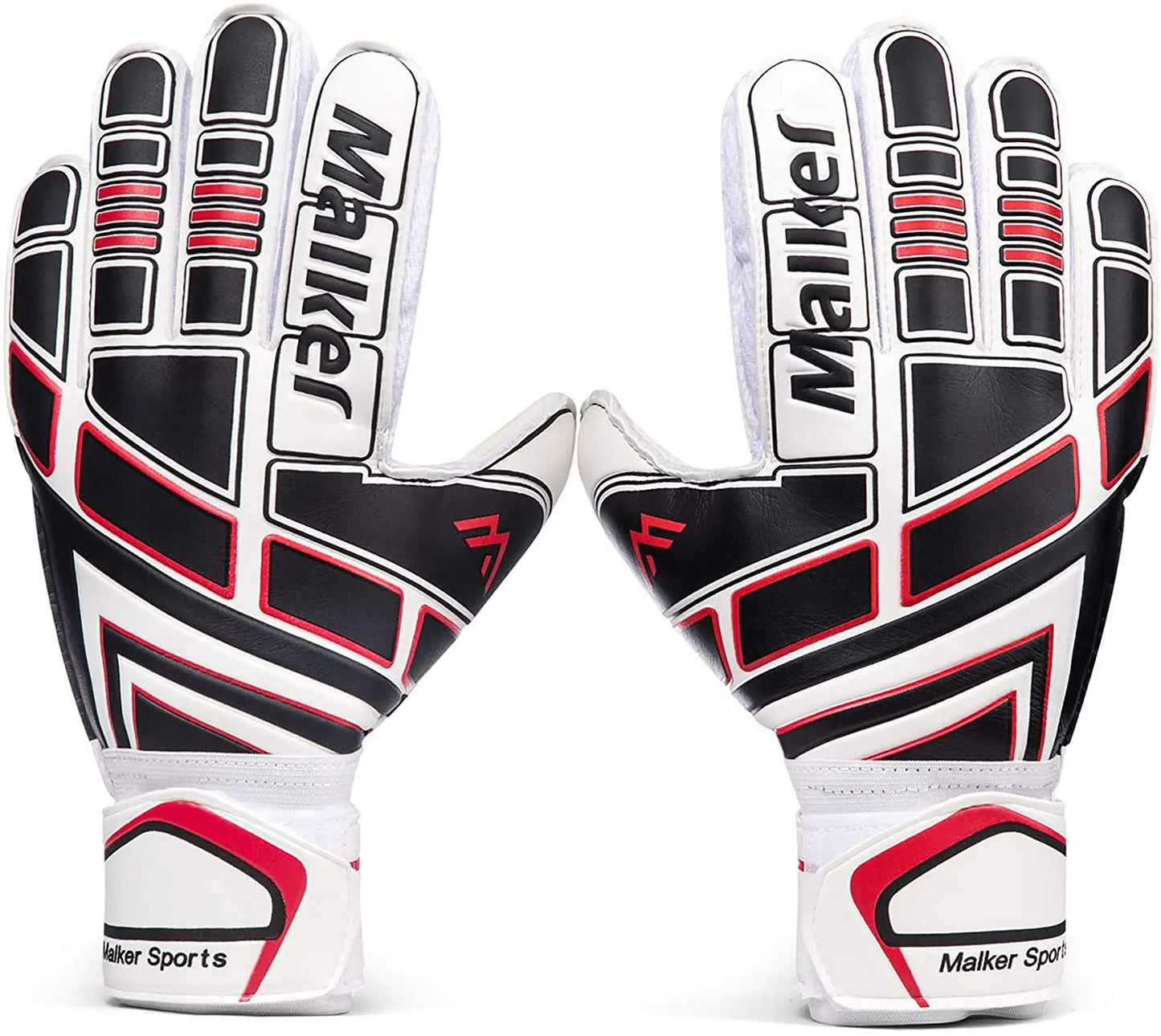 White Football Gloves-Finds Fit