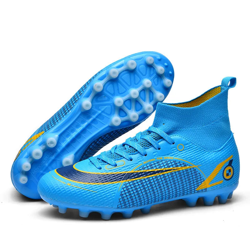 Blue Football Shoes-Finds Fit