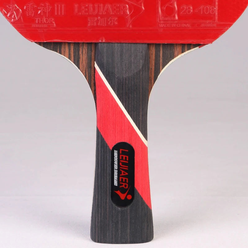 Table tennis racket training and competition carbon high-elasticity ping pong paddle-Finds Fit