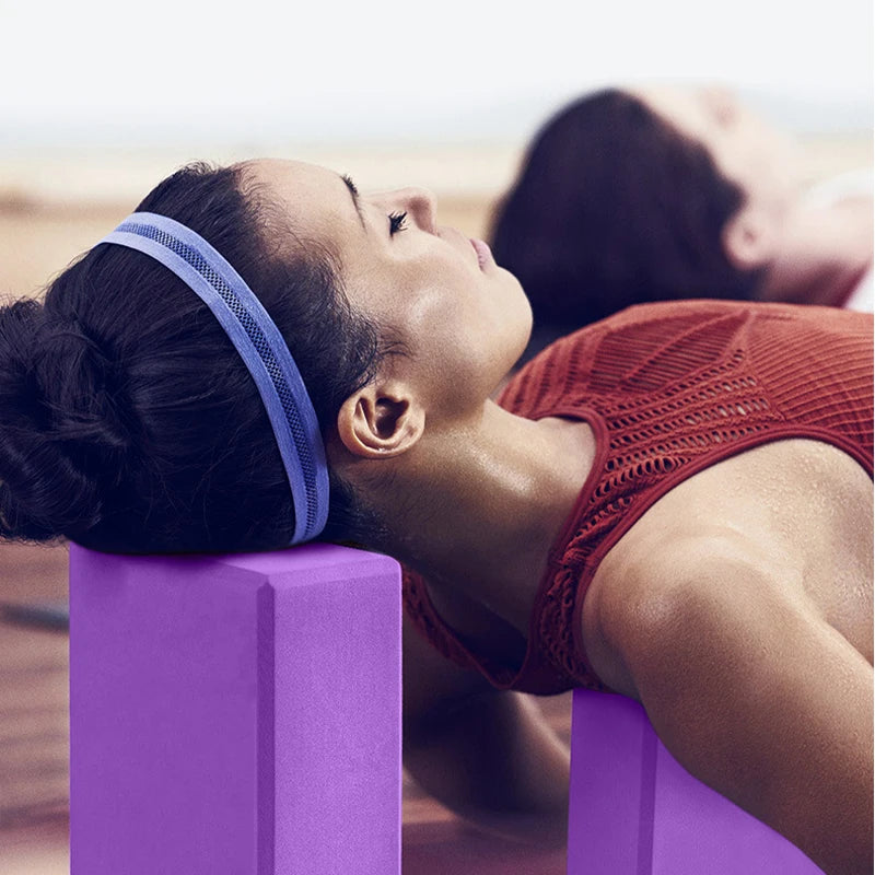 EVA Gym Blocks Foam Brick Training Exercise Fitness Set Tool Yoga Bolster Stretching Body Shaping Eco Friendly Yoga Blocks-Finds Fit