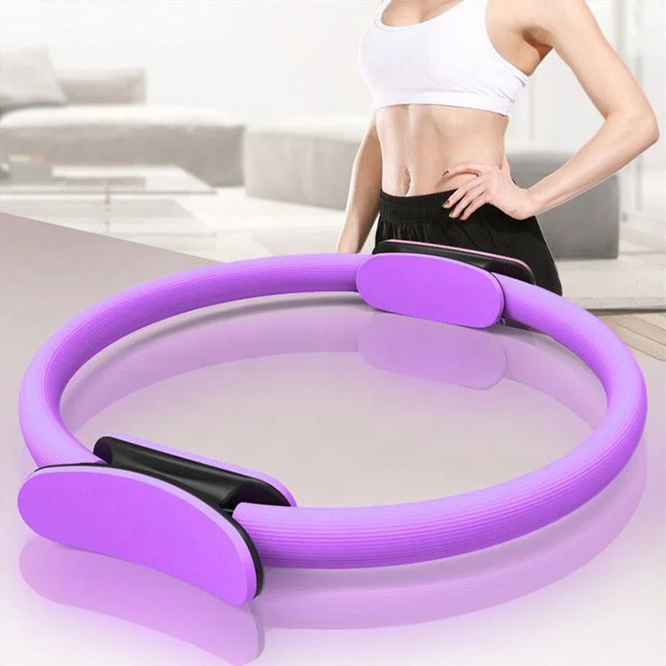 Dual Grip Pilates Ring Magic Circle Yoga Ring Magic Circle Pilates Ring for Training-Finds Fit