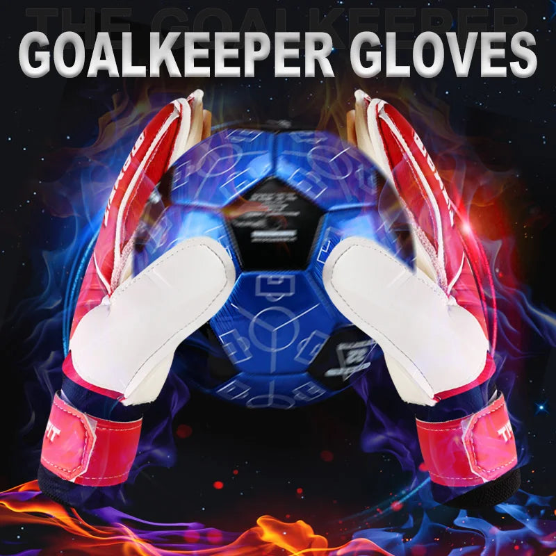 Breathable professional Football Goalkeeper Gloves-Finds Fit