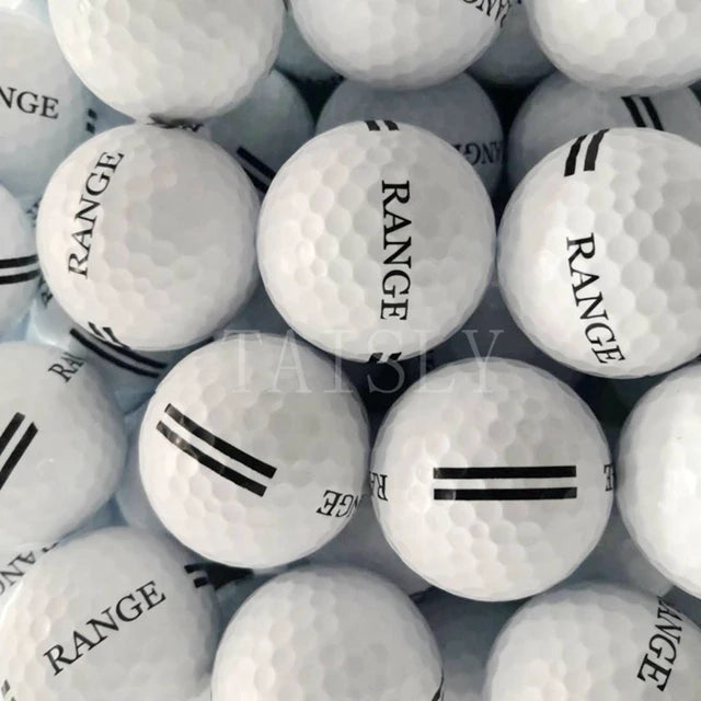 Personalized 2 pieces golf driving range balls white practice ball-Finds Fit