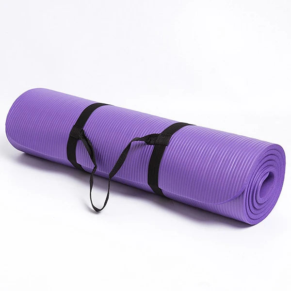 High Density Thick 15mm Exercise Printing Yoga NBR Mat-Finds Fit