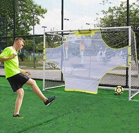 Soccer Target Wall Net for Goal - Pro Solo Practice Training Equipment Improve Kick, Agility, Shooting Drill Skills-Finds Fit