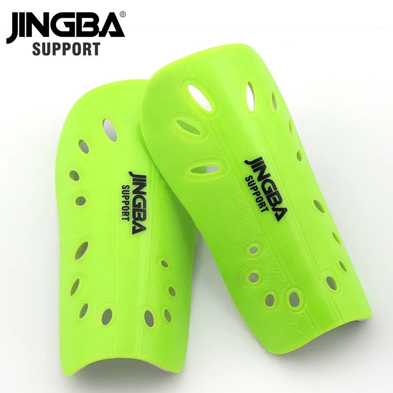 JINGBA Soccer Shin Guards for Men Women Kids Football Protection Lightweight Breathable Protective shin pads-Finds Fit