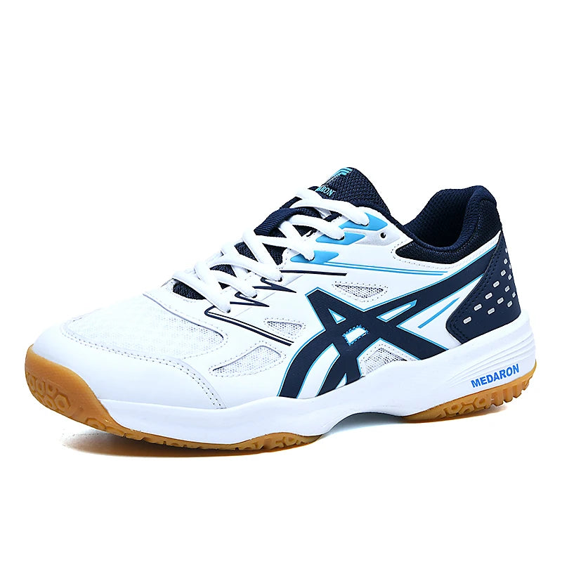 Breathable Indoor Outdoor Sport Tennis Badminton Shoes for Men-Finds Fit