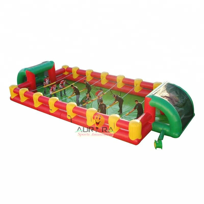 Inflatable human foosball inflatable foosball table court inflatable foosball football field-Finds Fit