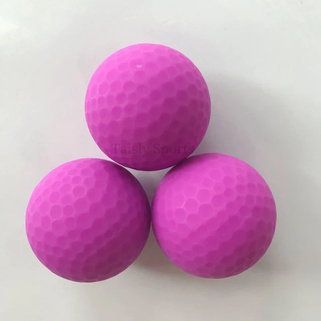 Matte-finished colored golf balls-Finds Fit