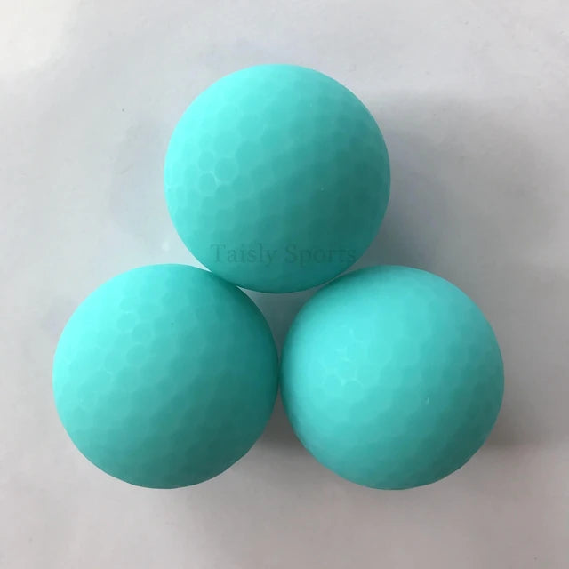 Matte-finished colored golf balls-Finds Fit