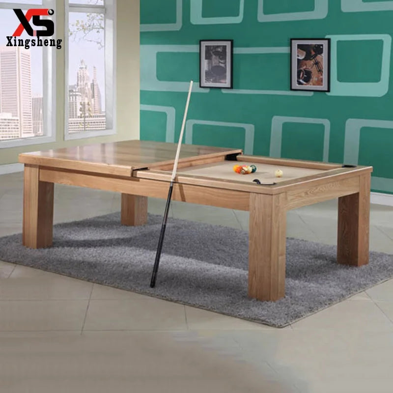 7ft 8ft 9ft high class modern style dining table with billiard pool table-Finds Fit