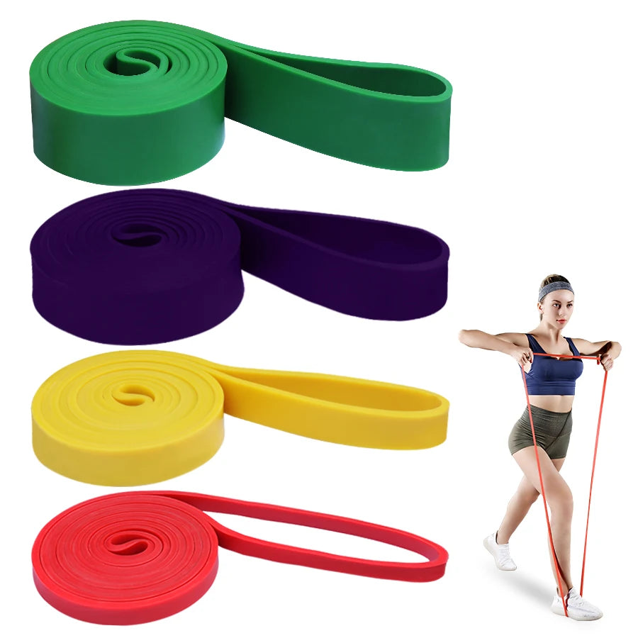 Training Workout Weightlifting Heavy Duty Long Power Band Gym Exercise-Finds Fit