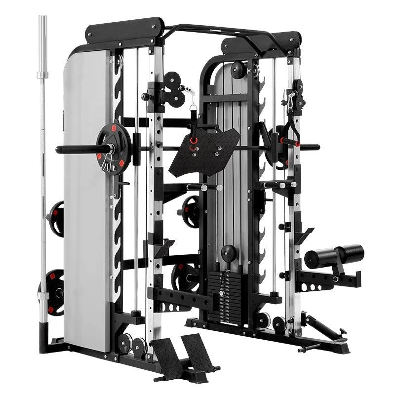 Multifunctional Gym Equipment Smith Machine Comprehensive Training Machine, Multi Combo Training-Finds Fit