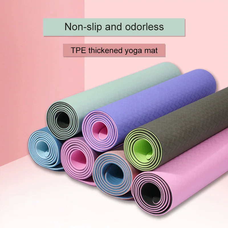 Yoga matte Bag exercise Pilates gym floor gym custom eco-friendly Yoga Mats-Finds Fit