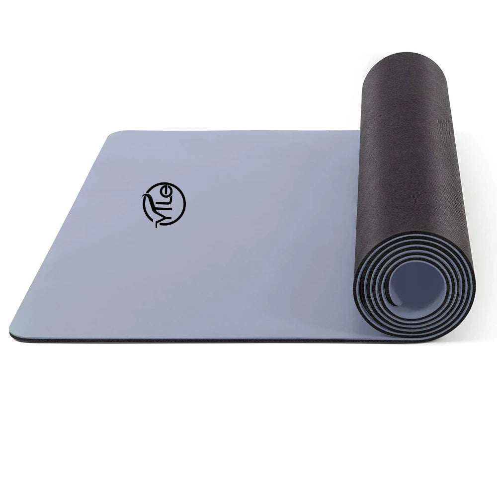 Eco-Friendly Non-Slip Natural Eco Yoga Mat Waterproof PU Rubber with Printed Pattern for Hot Yoga and Pilates-Finds Fit