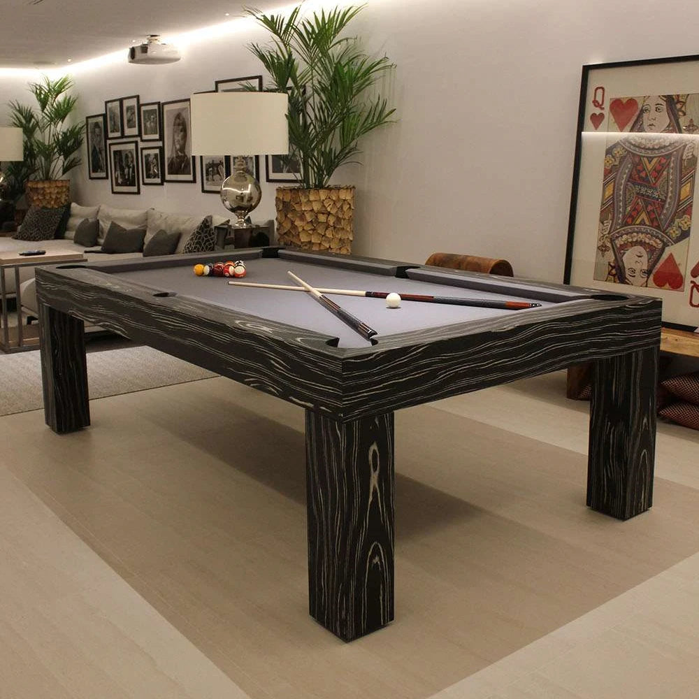 7ft 8ft 9ft high class modern style dining table with billiard pool table-Finds Fit