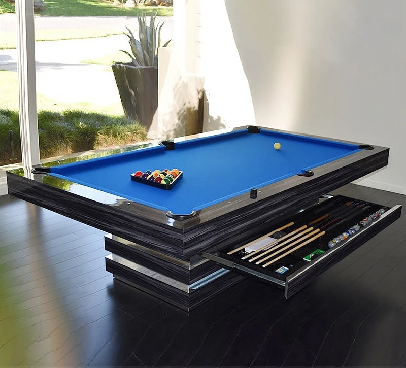 Solid wood slate american styles pool table 7ft/8ft/9ft indoor billiards table-Finds Fit