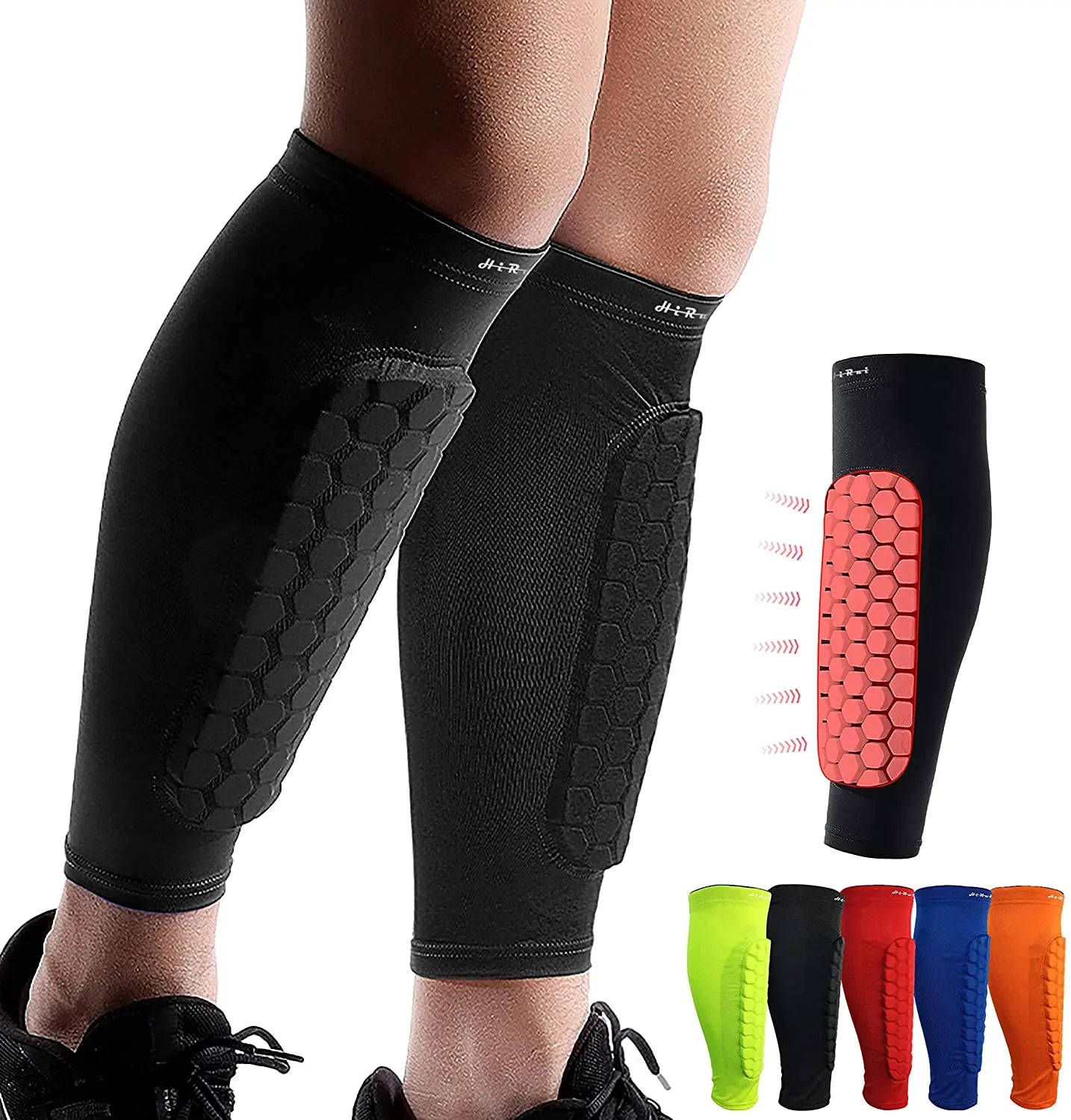 Calf Shin Guard Brace Support for Leg Pain Relief Comfortable Leg Strap Protection Leg Guard Shin Guard-Finds Fit